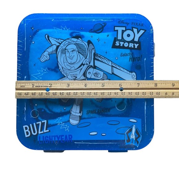 Disney Pixar Toy Story Buzz Lightyear Space Ranger 6 Pc Set Plus Carry Case NEW - Picture 7 of 7